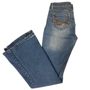 Y2K Southpole Jeans Womens Size 7 Bootcut Medium Wash Denim Pants